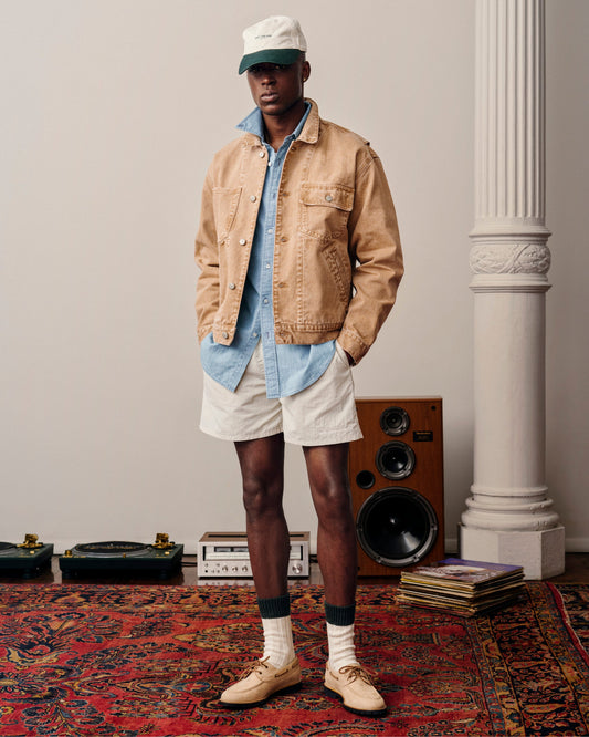 Crest Chambray Shirt - Aimé Leon Dore Clothing
