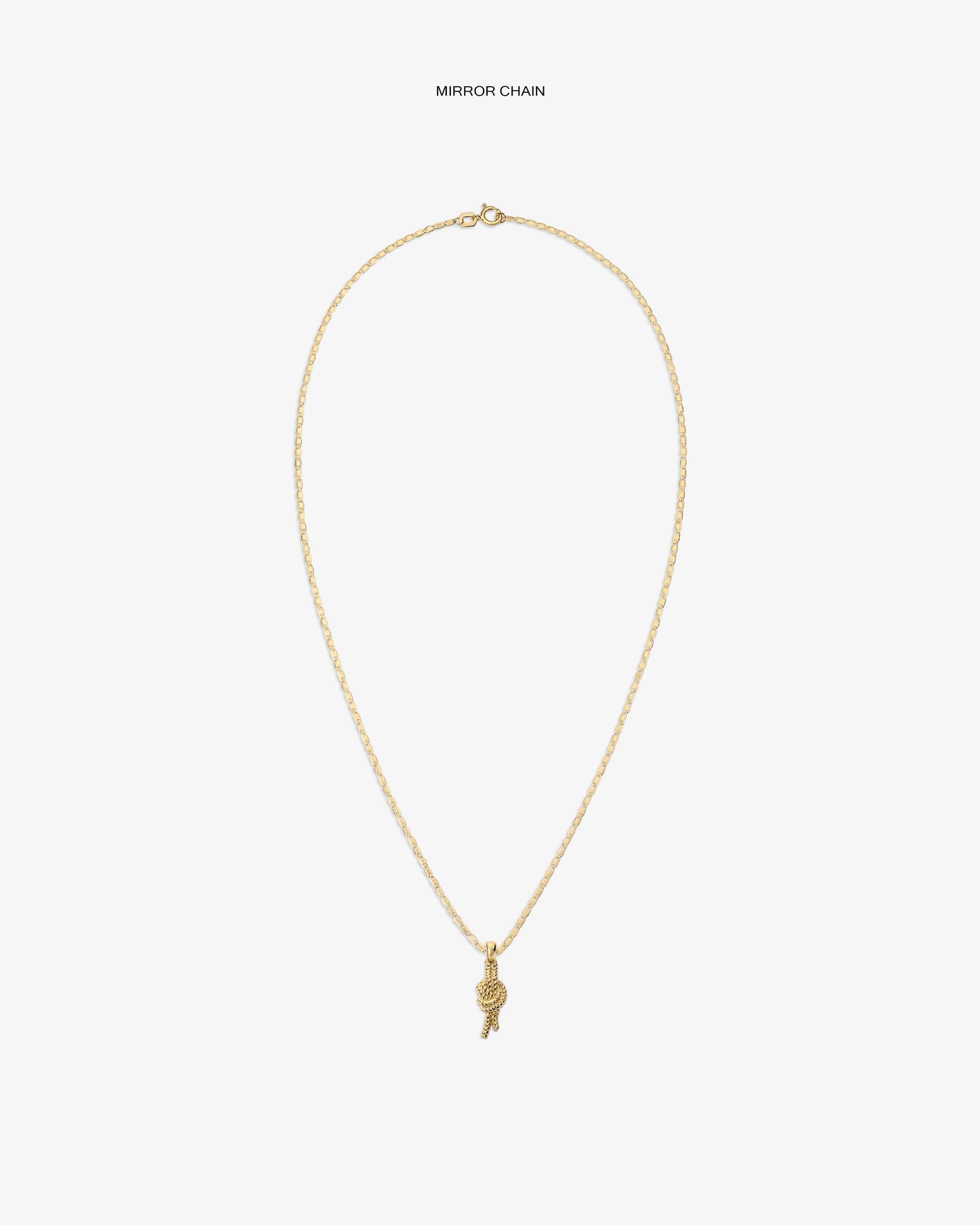 14Kt Gold Nautical Knot Pendant - Aimé Leon Dore Jewelry