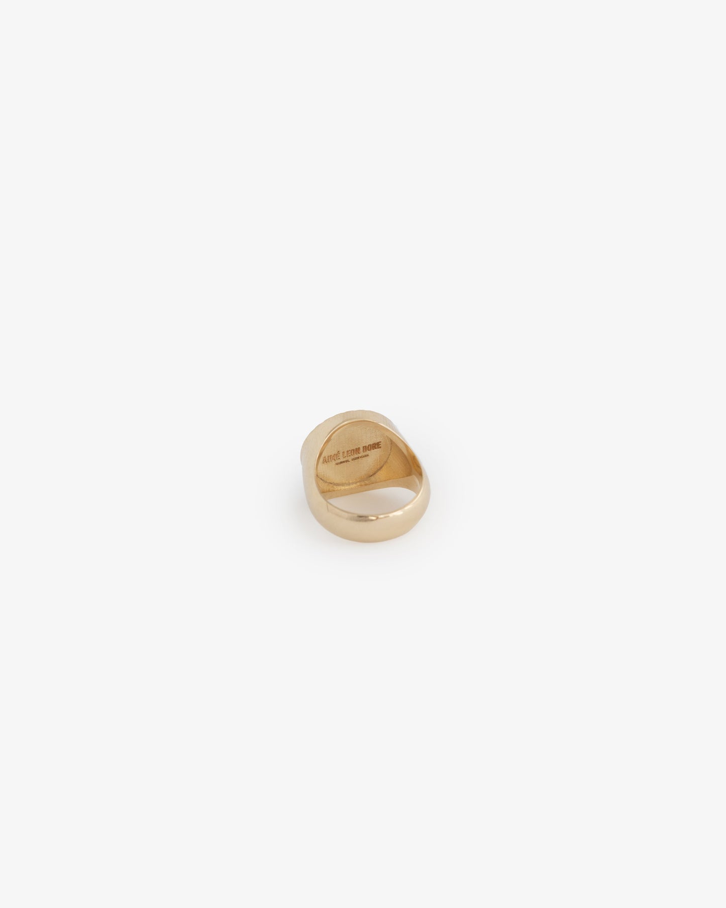 14Kt Queens Crest Ring - Aimé Leon Dore Jewelry