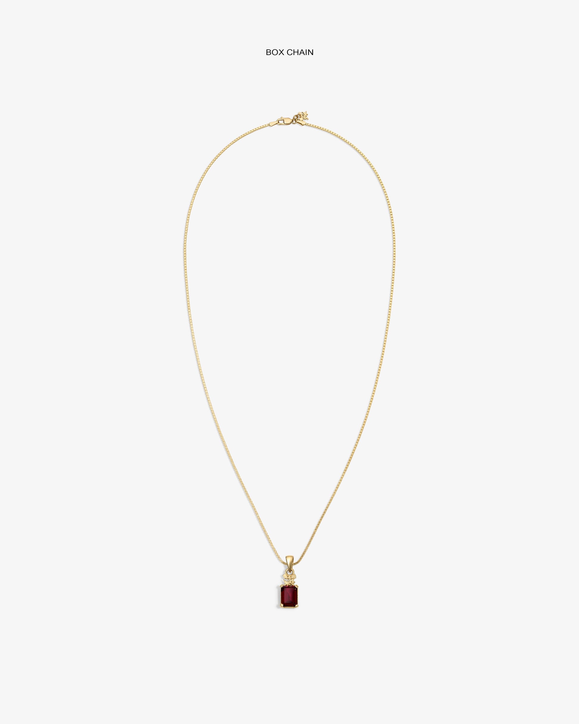 14Kt Gold Crest Gemstone Pendant - Aimé Leon Dore Jewelry