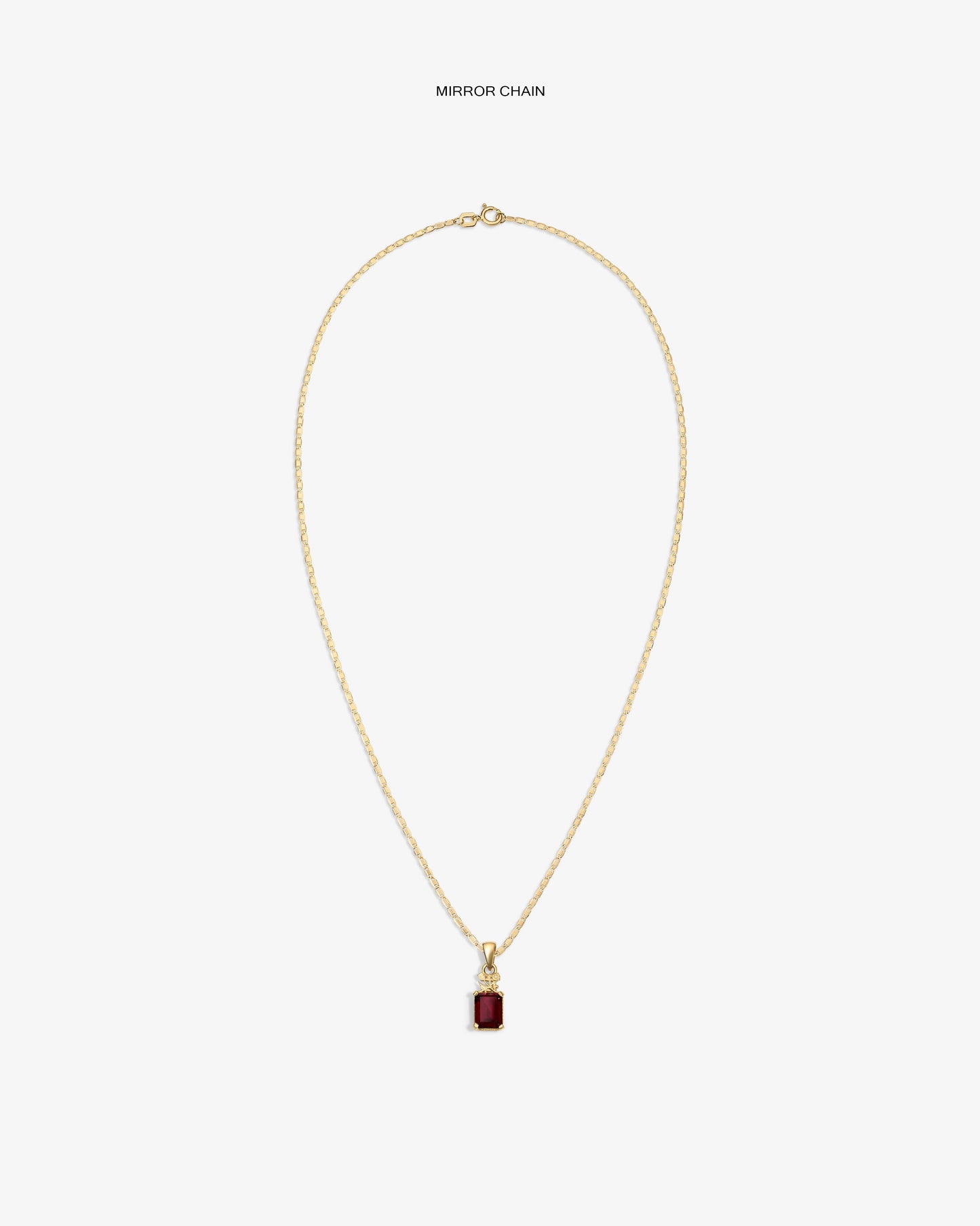 14Kt Gold Crest Gemstone Pendant - Aimé Leon Dore Jewelry
