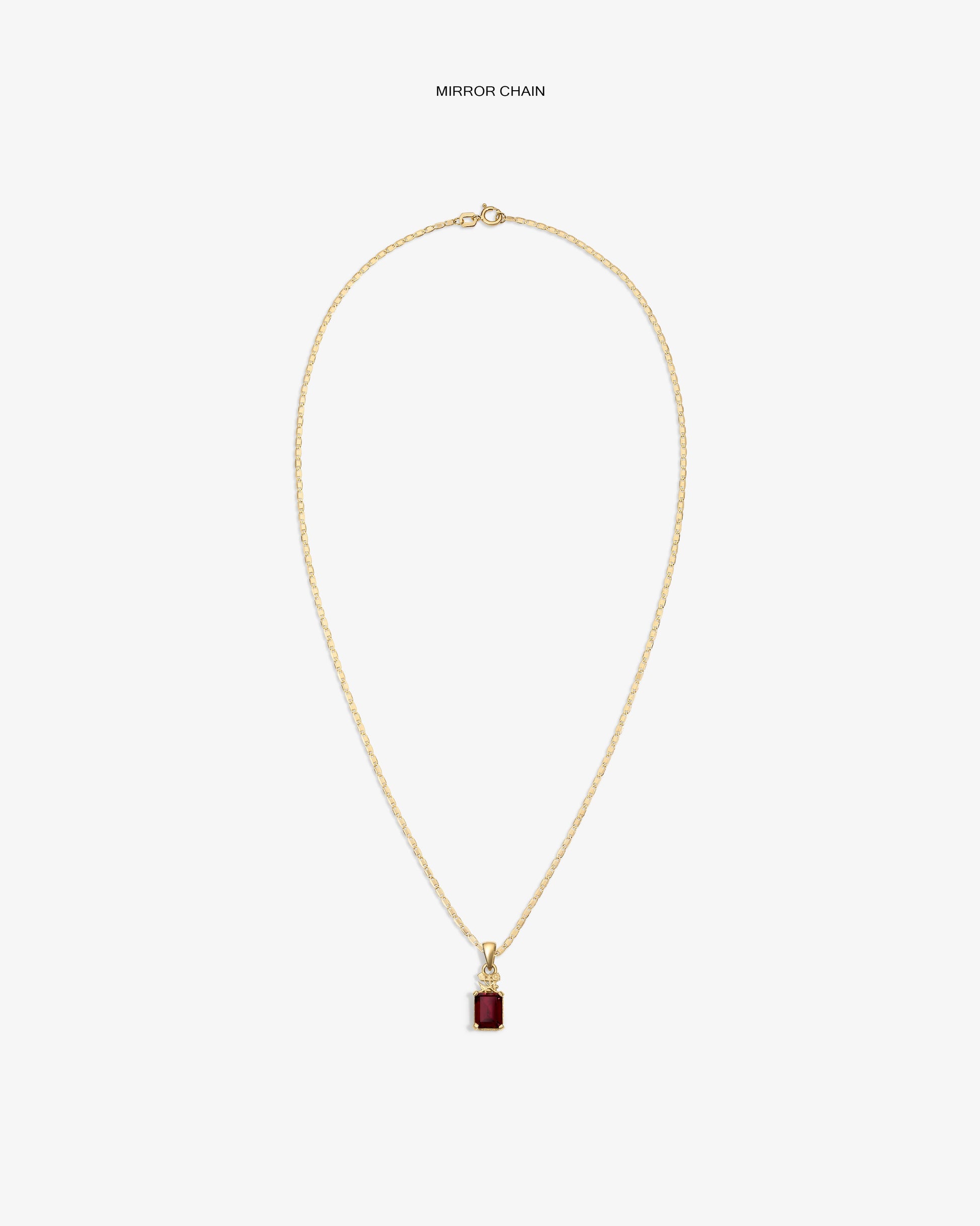 14Kt Gold Crest Gemstone Pendant - Aimé Leon Dore Jewelry