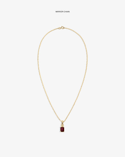 14Kt Gold Crest Gemstone Pendant - Aimé Leon Dore Jewelry