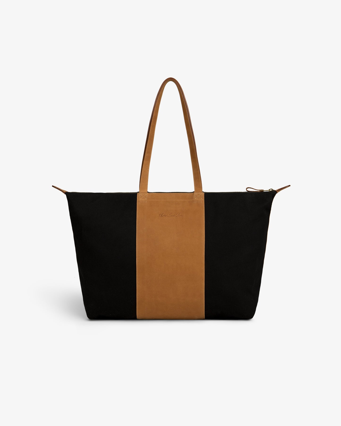 Leather Canvas Zip Tote - Aimé Leon Dore Accessories