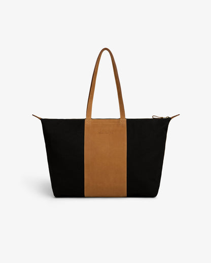 Leather Canvas Zip Tote - Aimé Leon Dore Accessories
