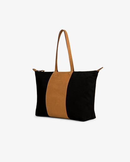 Leather Canvas Zip Tote - Aimé Leon Dore Accessories