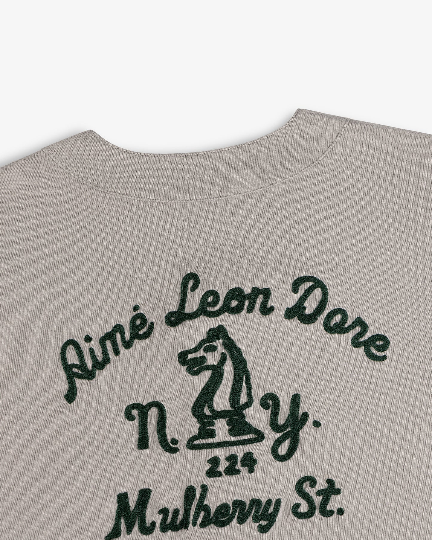 Mulberry Chainstitch Baseball Jersey - Aimé Leon Dore Clothing