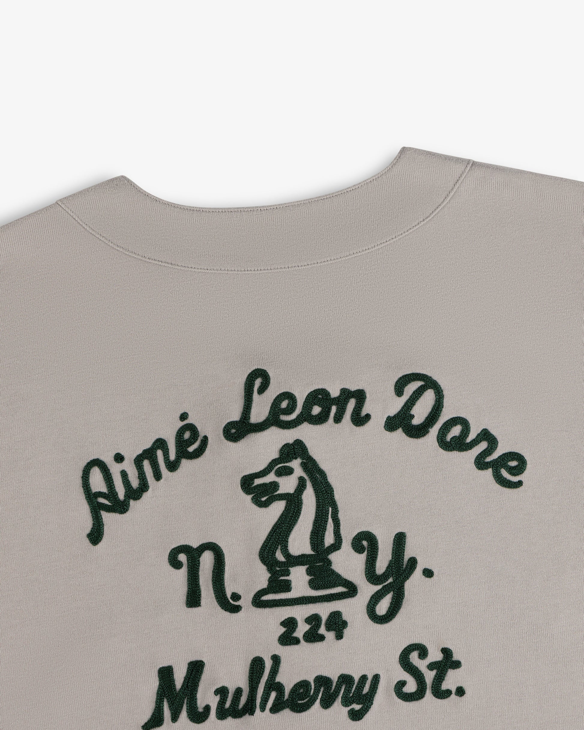Mulberry Chainstitch Baseball Jersey - Aimé Leon Dore Clothing