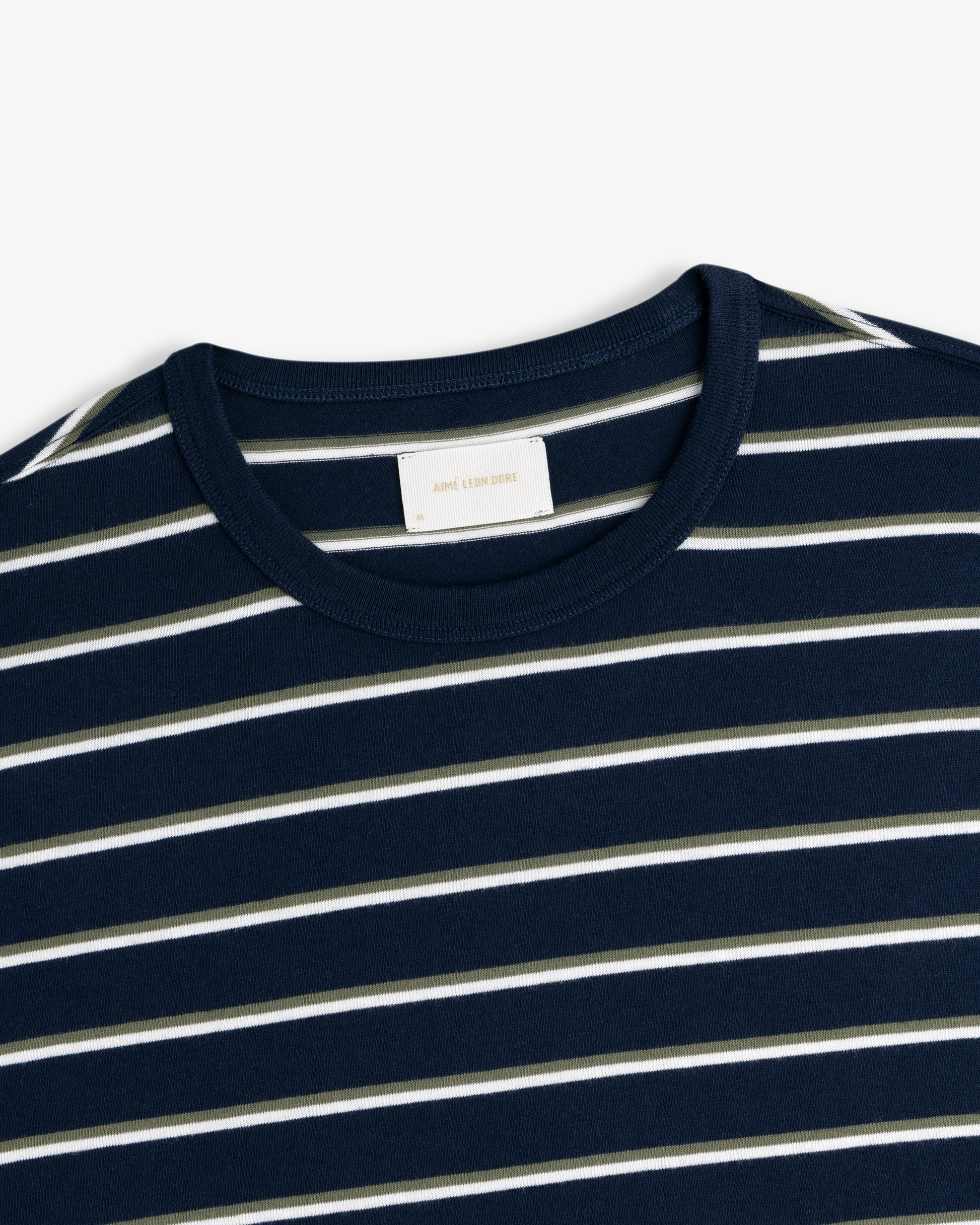Yarn Dyed Striped Tee - Aimé Leon Dore Clothing
