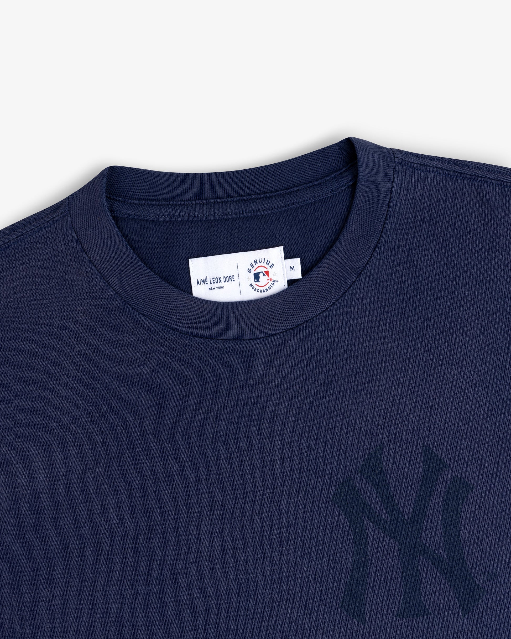 Yankees Washed Logo Tee - Aimé Leon Dore Clothing