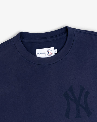 Yankees Washed Logo Tee - Aimé Leon Dore Clothing