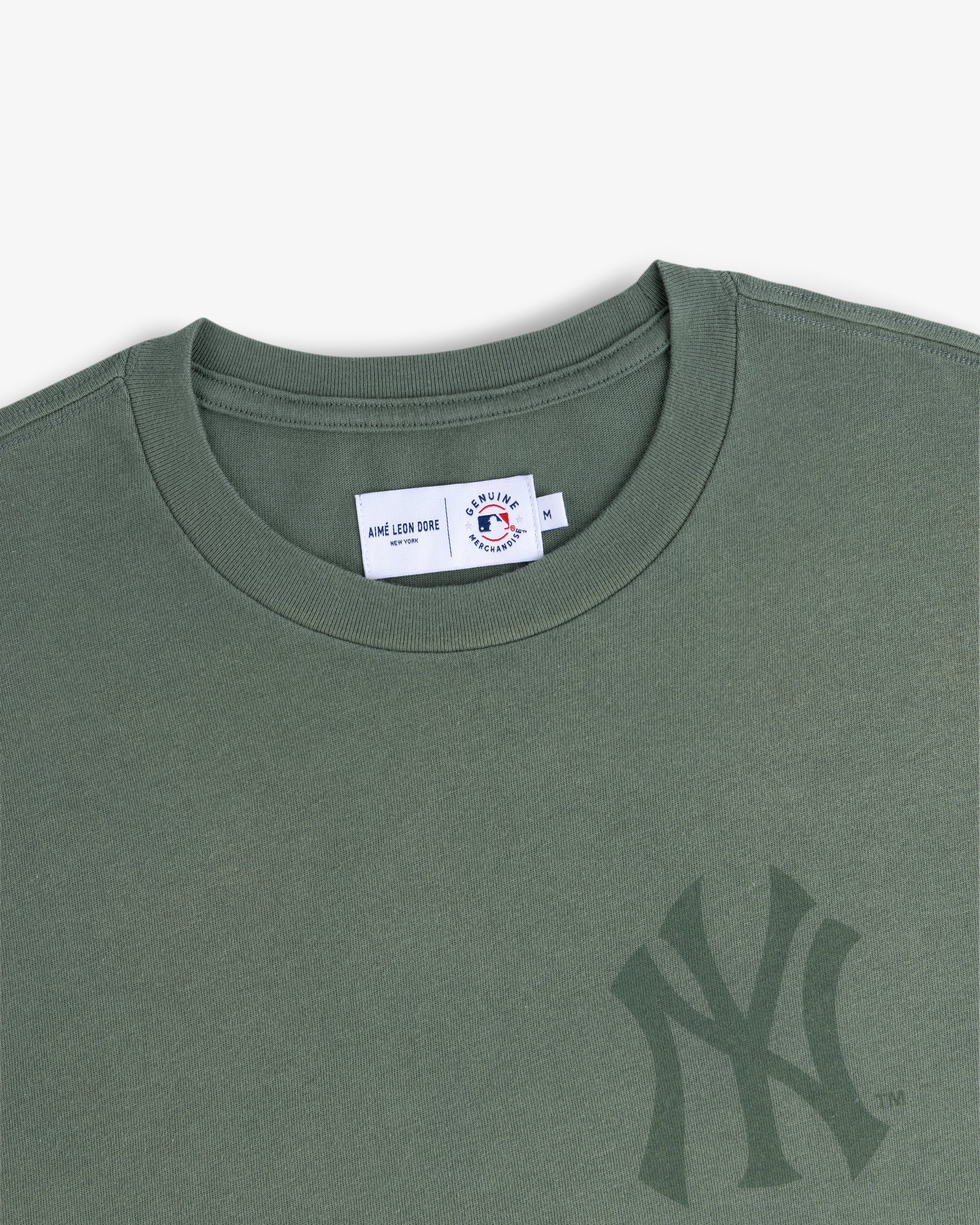 Yankees Washed Logo Tee - Aimé Leon Dore Clothing