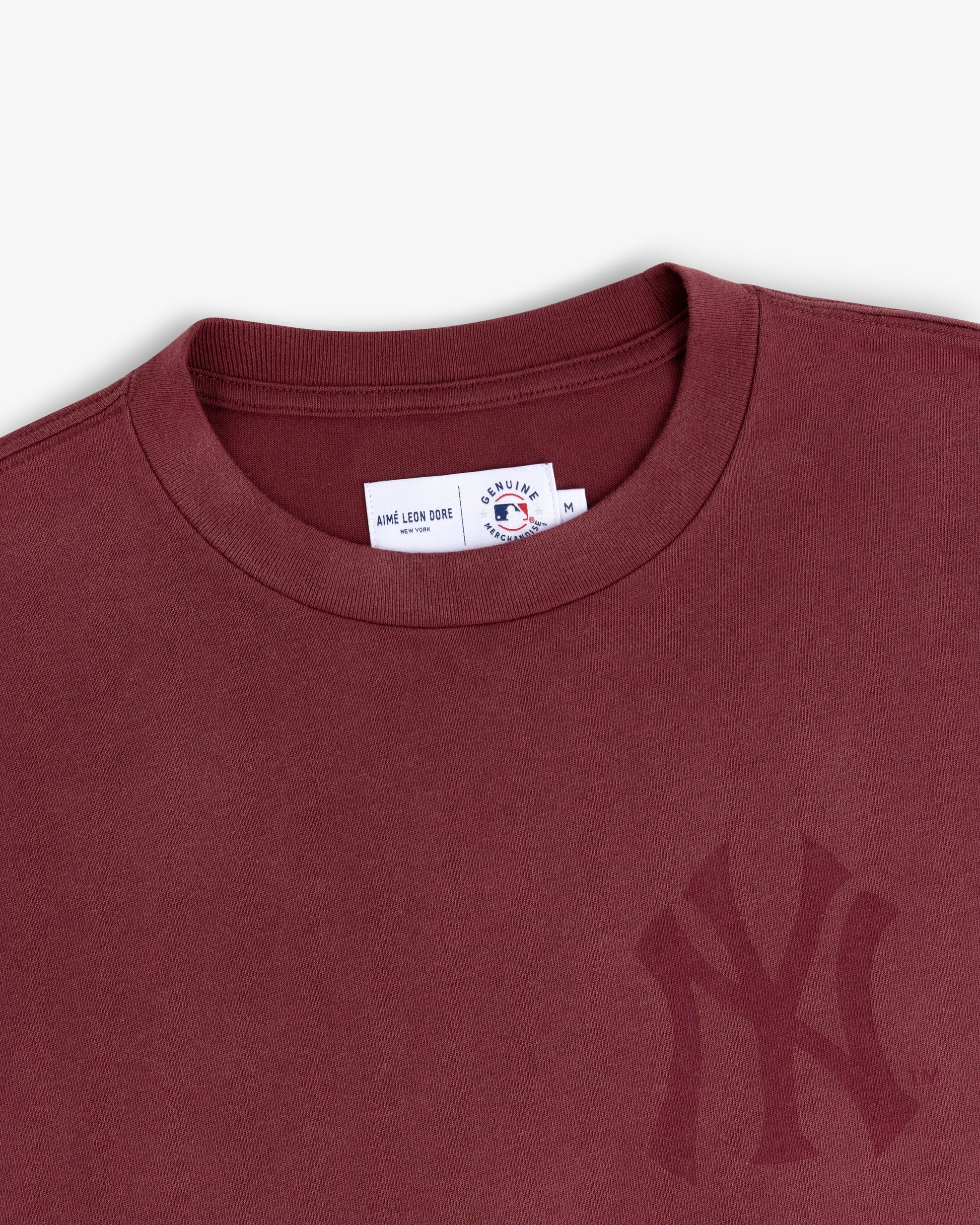Yankees Washed Logo Tee - Aimé Leon Dore Clothing
