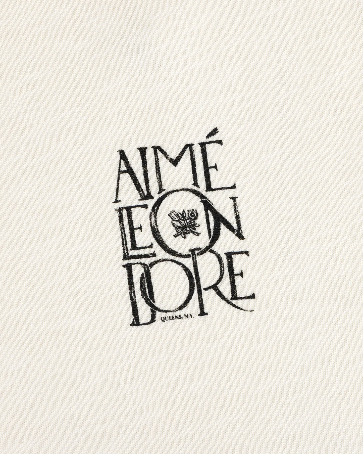 Stacked Logo Slub Tee - Aimé Leon Dore Clothing