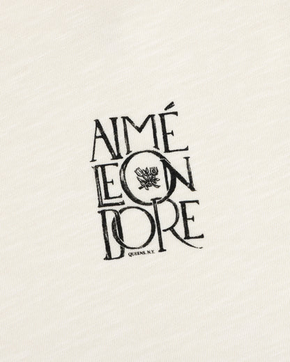 Stacked Logo Slub Tee - Aimé Leon Dore Clothing