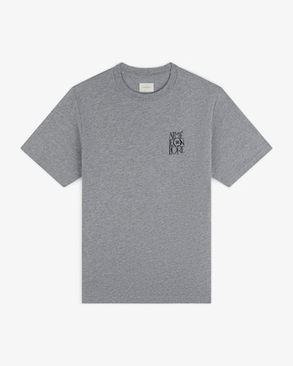 Stacked Logo Slub Tee - Aimé Leon Dore Clothing