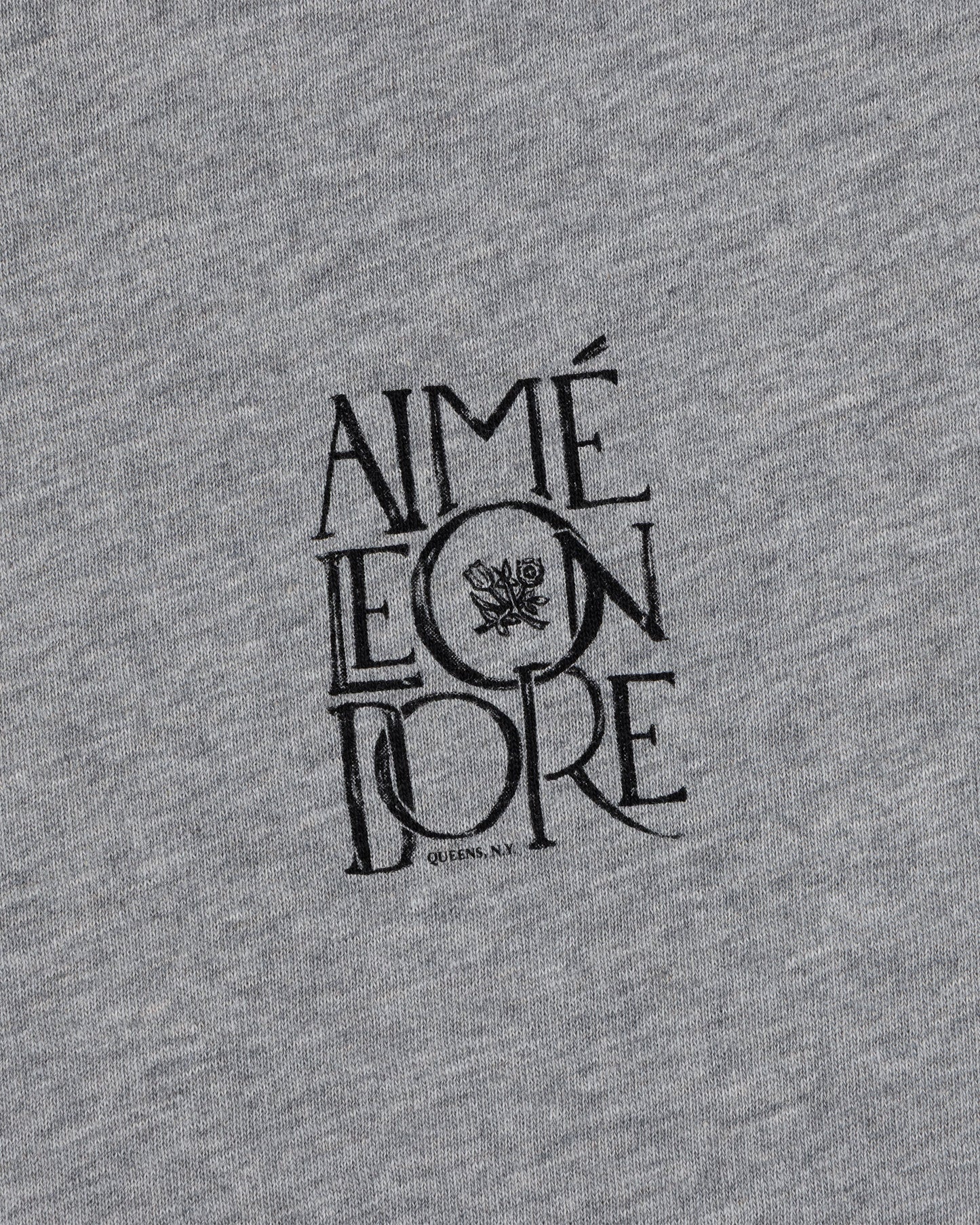 Stacked Logo Slub Tee - Aimé Leon Dore Clothing