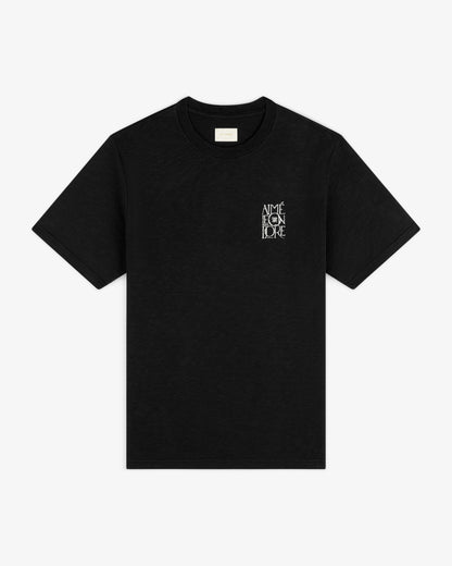 Stacked Logo Slub Tee - Aimé Leon Dore Clothing