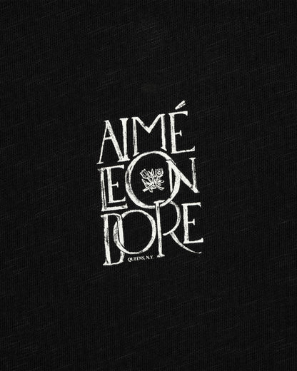 Stacked Logo Slub Tee - Aimé Leon Dore Clothing