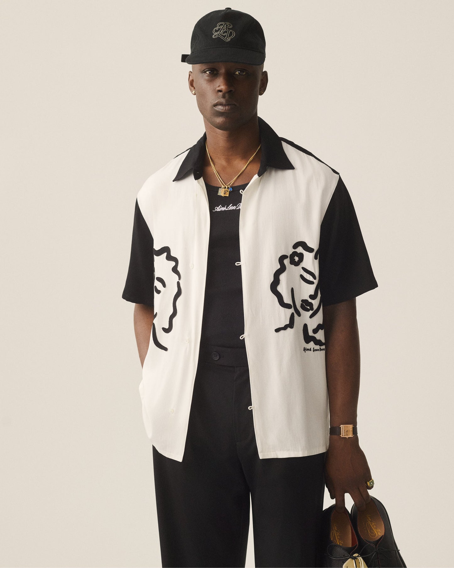 Embroidered Logo Tank Top - Aimé Leon Dore Clothing