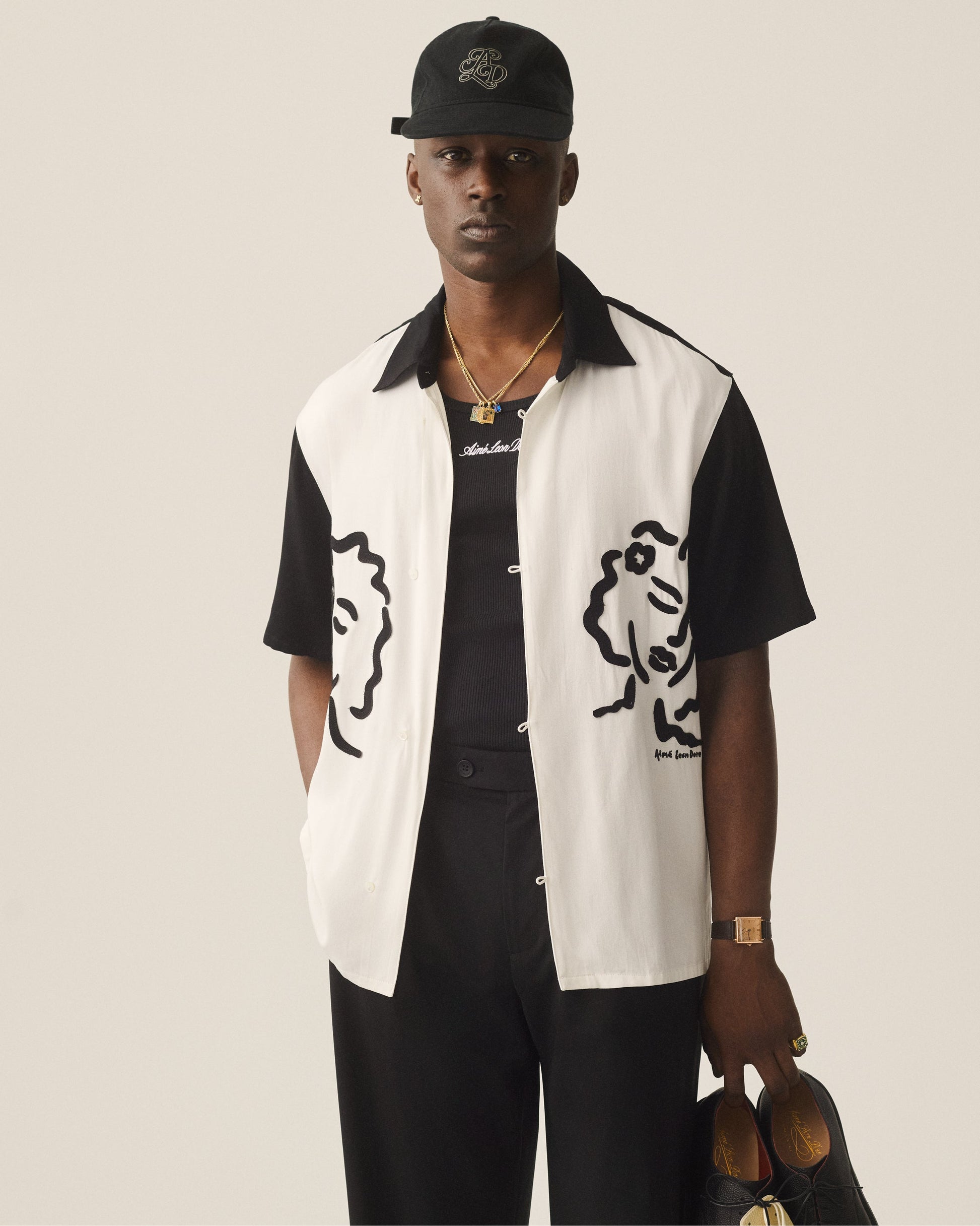 Embroidered Logo Tank Top - Aimé Leon Dore Clothing