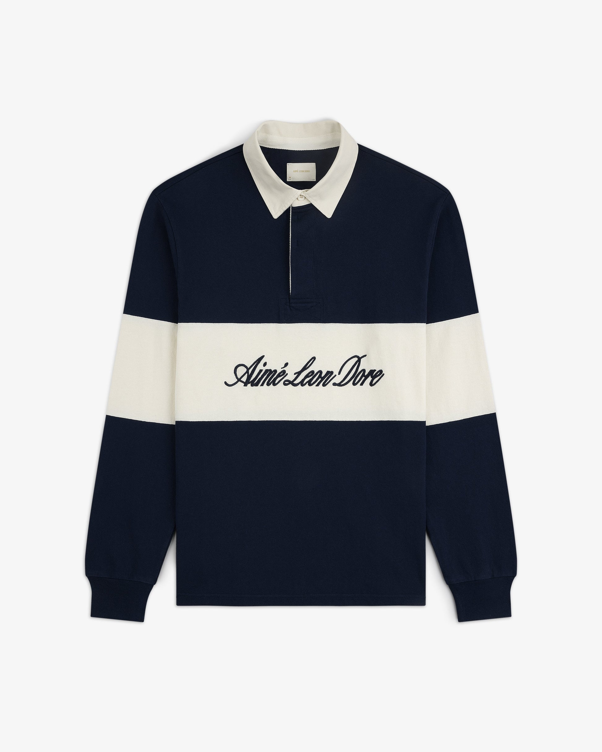 Script Paneled Rugby - Aimé Leon Dore Clothing
