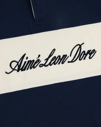 Script Paneled Rugby - Aimé Leon Dore Clothing