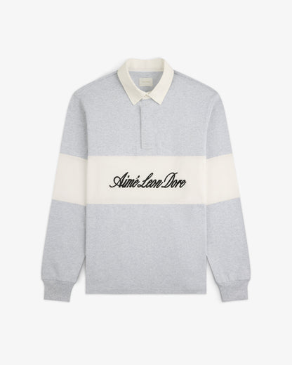 Script Paneled Rugby - Aimé Leon Dore Clothing