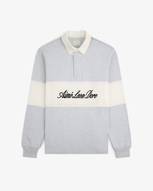 Script Paneled Rugby - Aimé Leon Dore Clothing