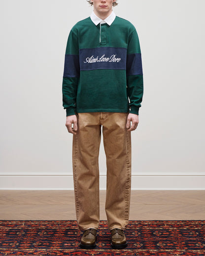 Script Paneled Rugby - Aimé Leon Dore Clothing
