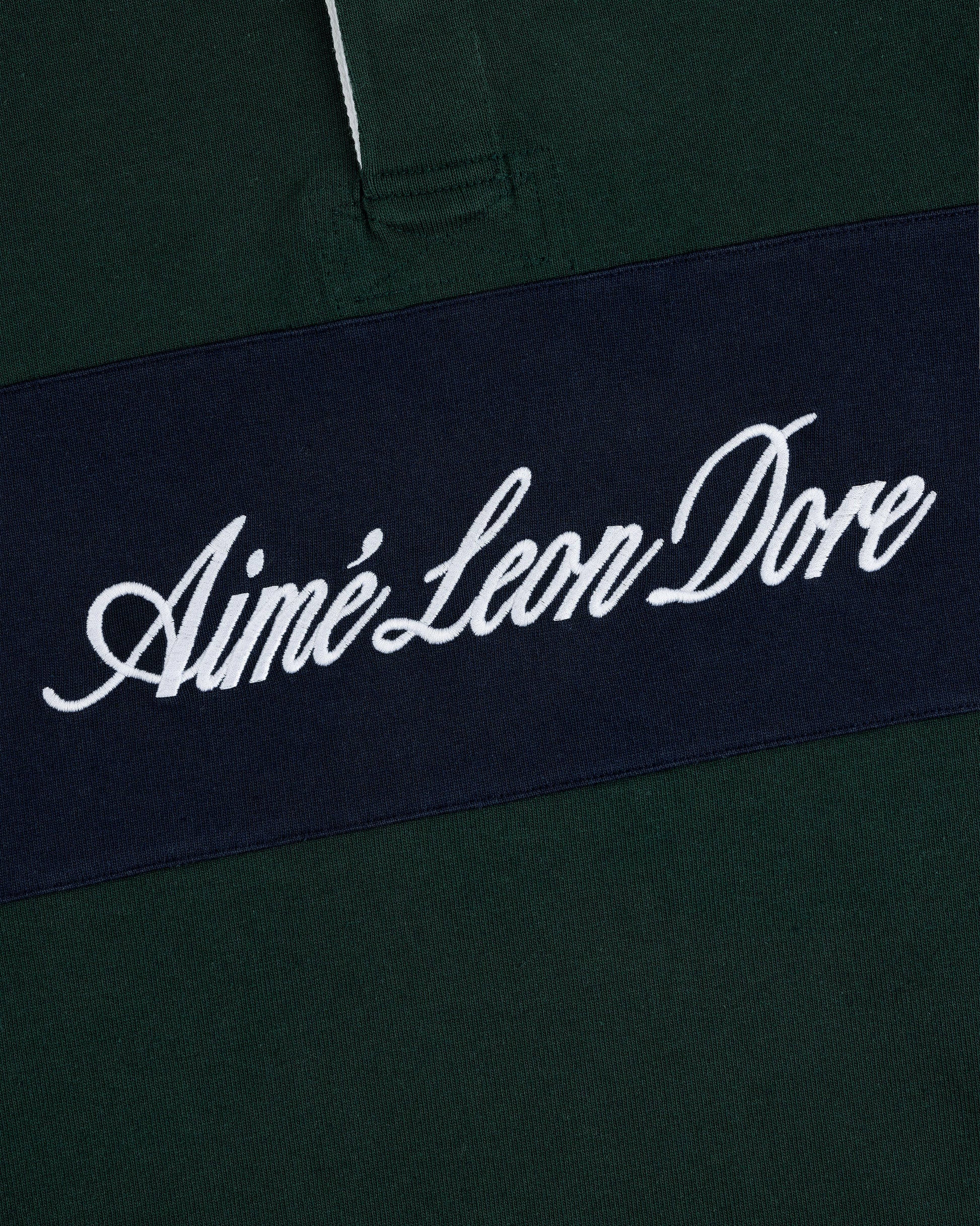 Script Paneled Rugby - Aimé Leon Dore Clothing