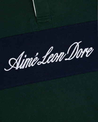 Script Paneled Rugby - Aimé Leon Dore Clothing