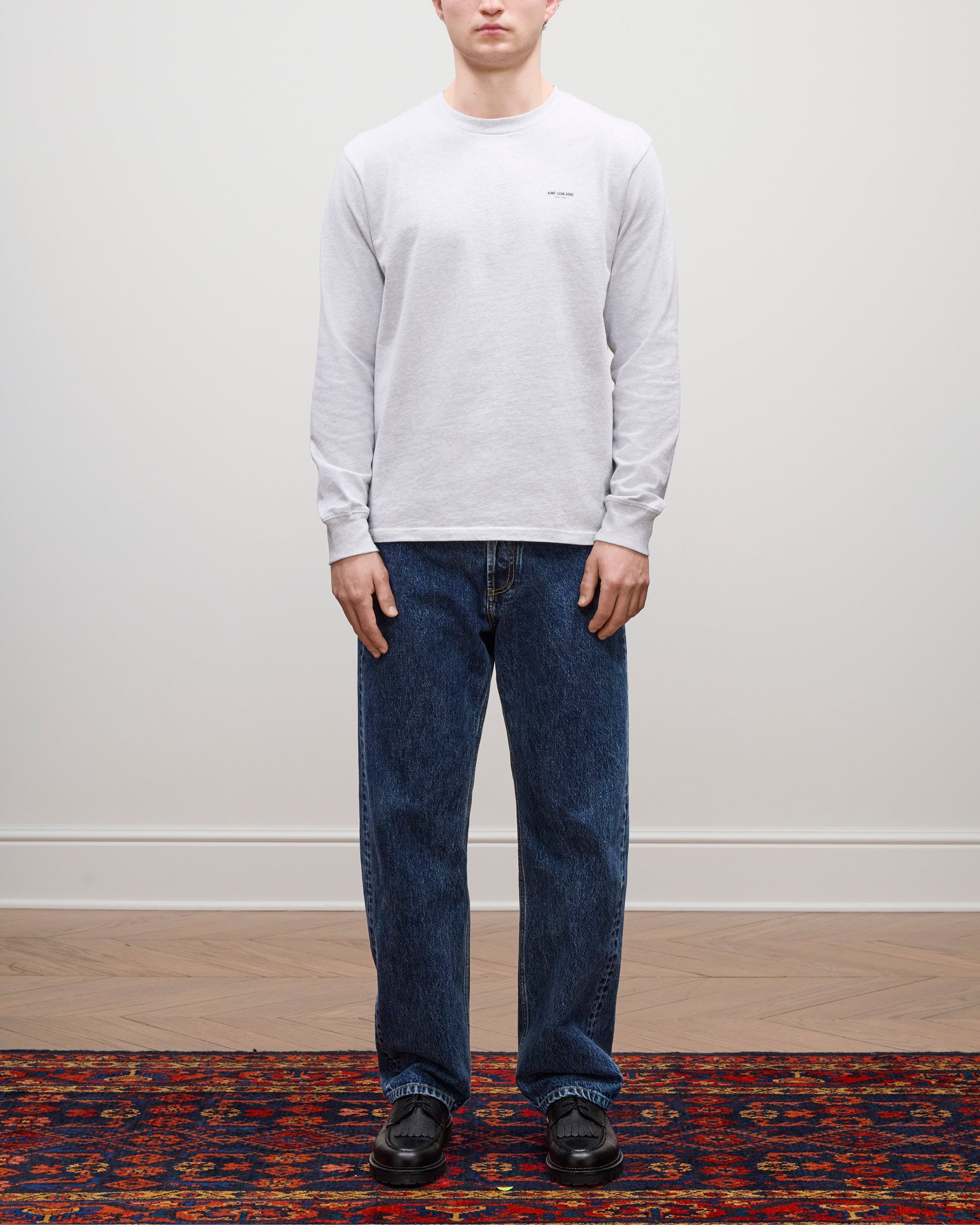 Long-Sleeve Micro Logo Tee - Aimé Leon Dore Clothing