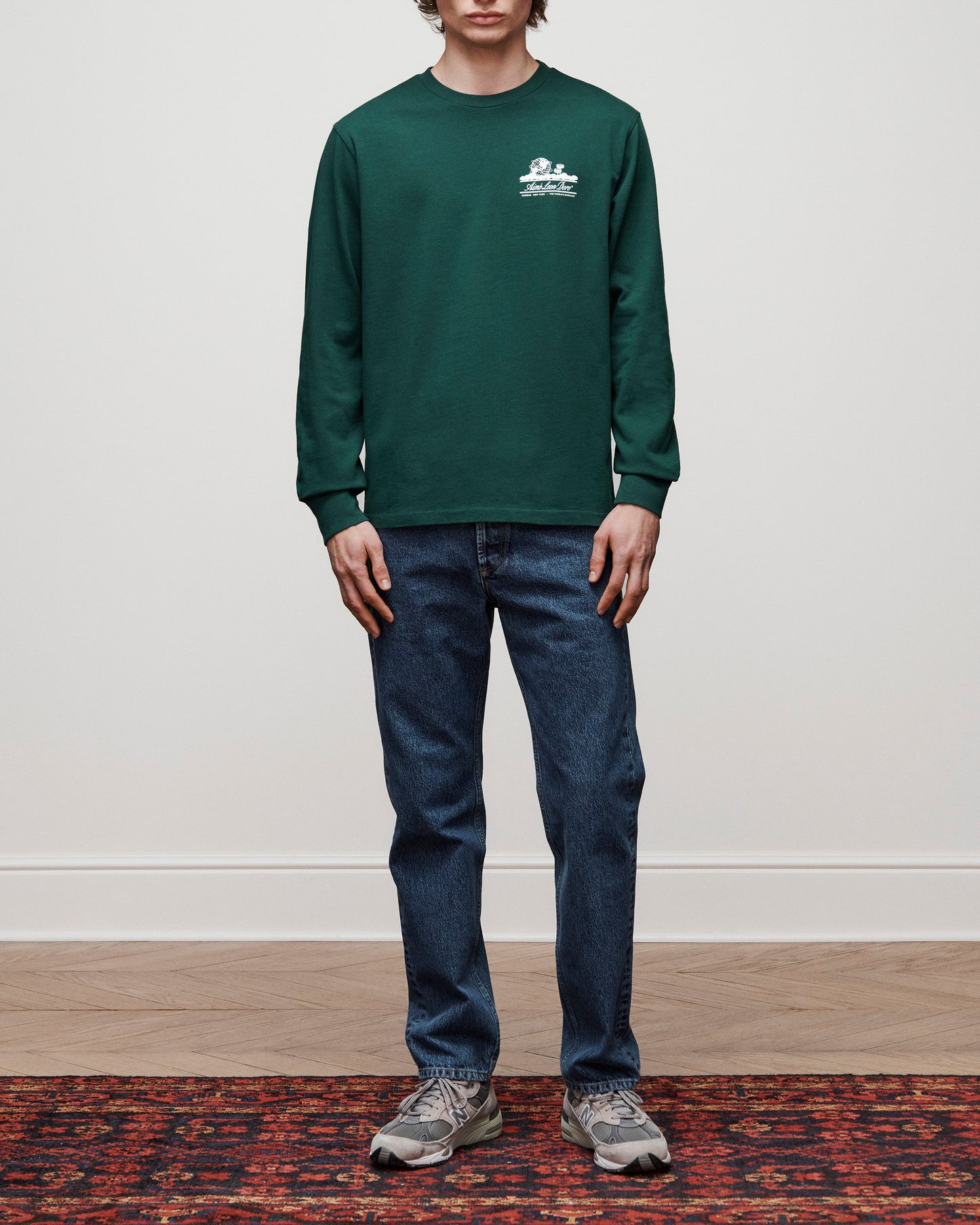 Long-Sleeve Unisphere Tee - Aimé Leon Dore Clothing