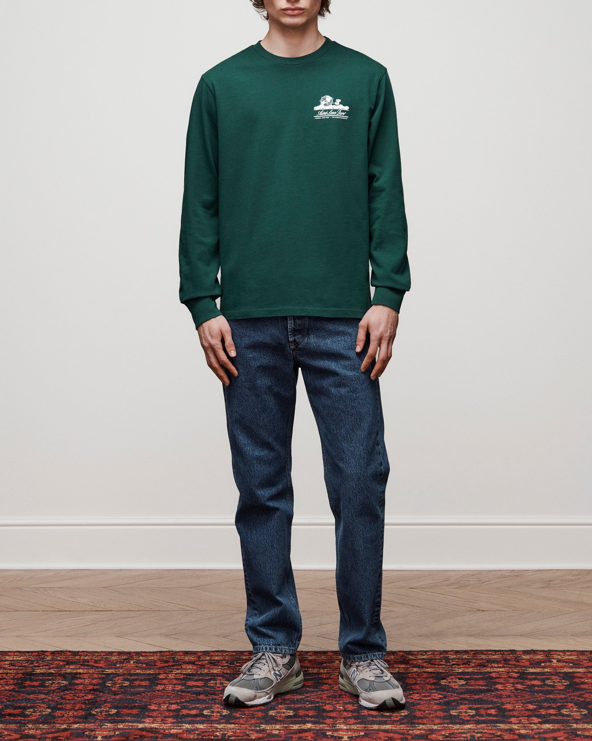 Long-Sleeve Unisphere Tee - Aimé Leon Dore Clothing