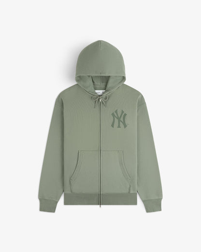 Yankees Washed Full-Zip Hoodie - Aimé Leon Dore Clothing