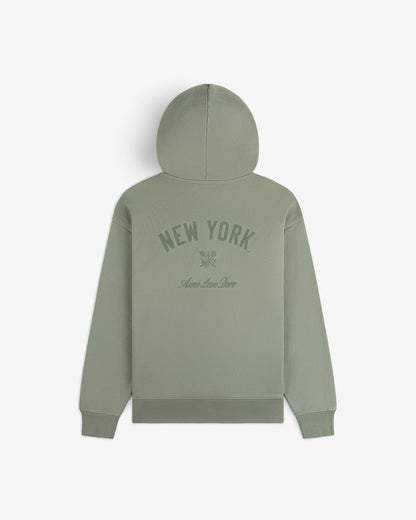 Yankees Washed Full-Zip Hoodie - Aimé Leon Dore Clothing