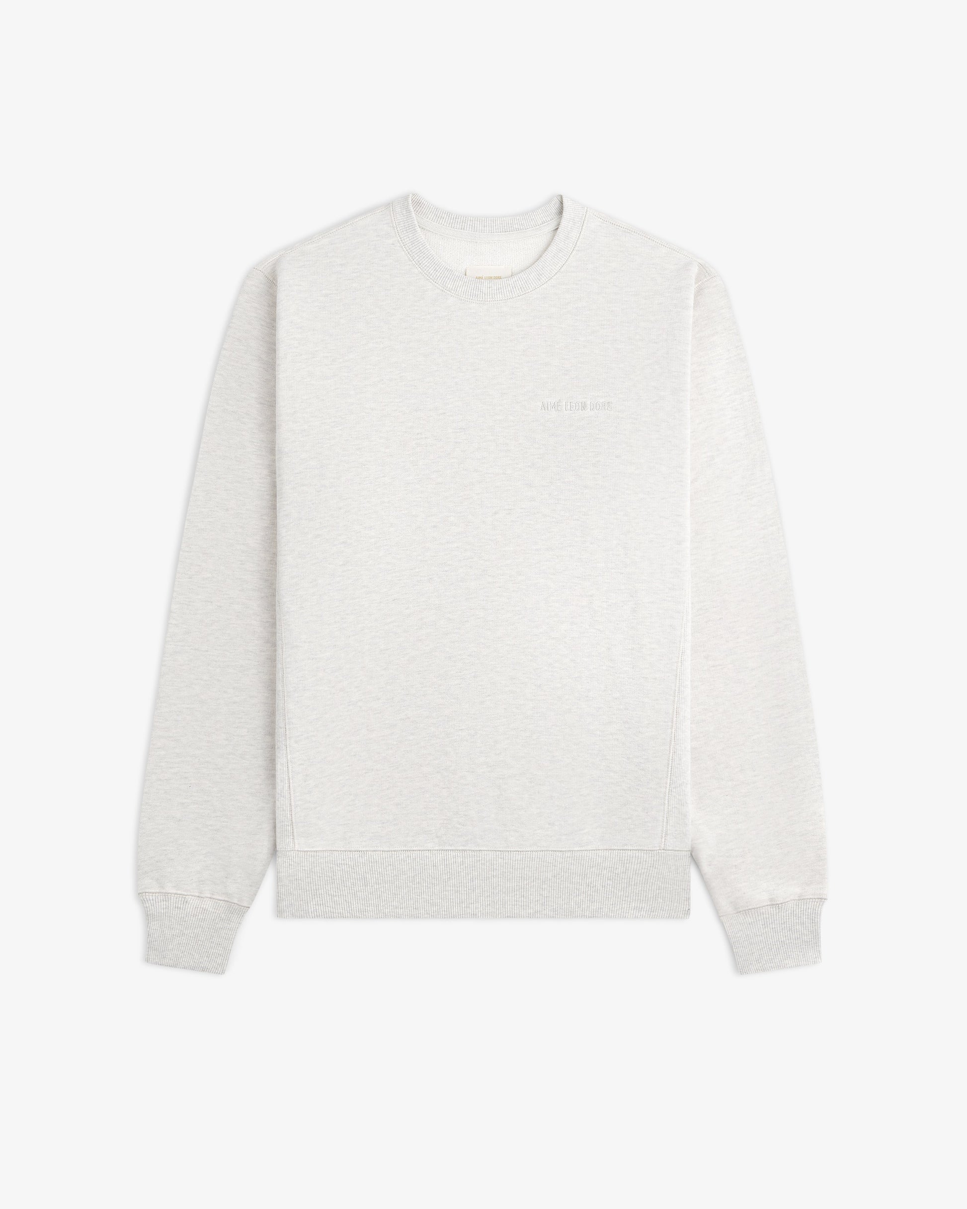 Tonal Logo Crewneck Sweatshirt - Aimé Leon Dore Clothing