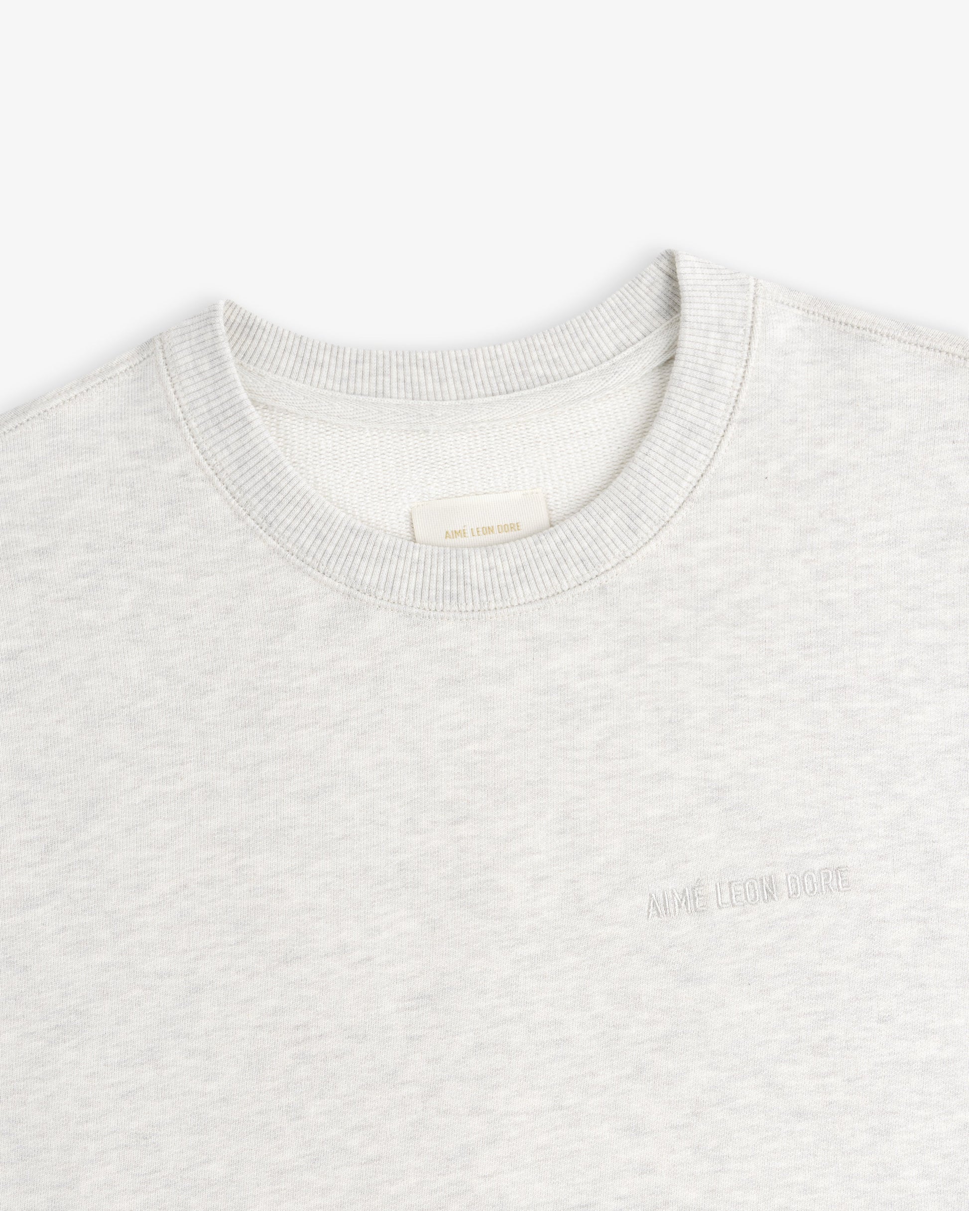 Tonal Logo Crewneck Sweatshirt - Aimé Leon Dore Clothing