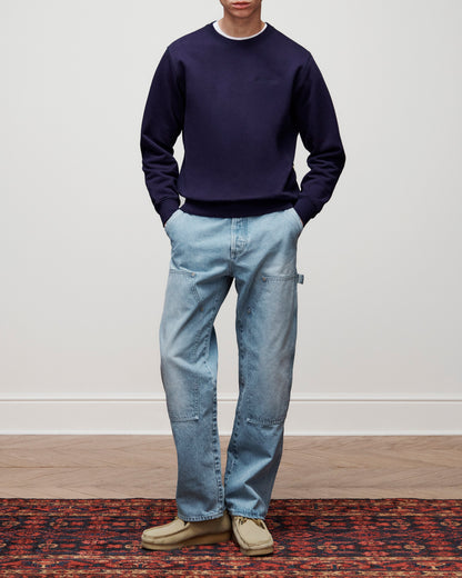 Tonal Logo Crewneck Sweatshirt - Aimé Leon Dore Clothing
