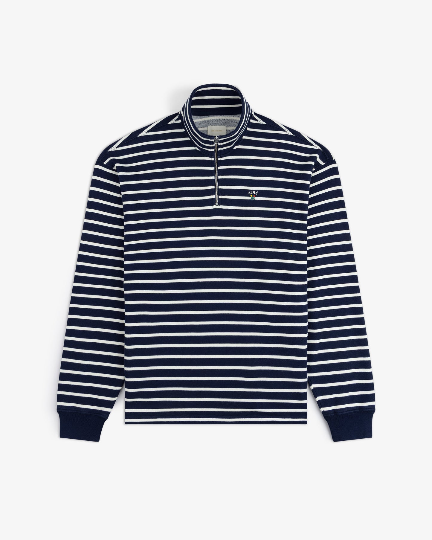 Striped Crest Quarter Zip - Aimé Leon Dore Clothing