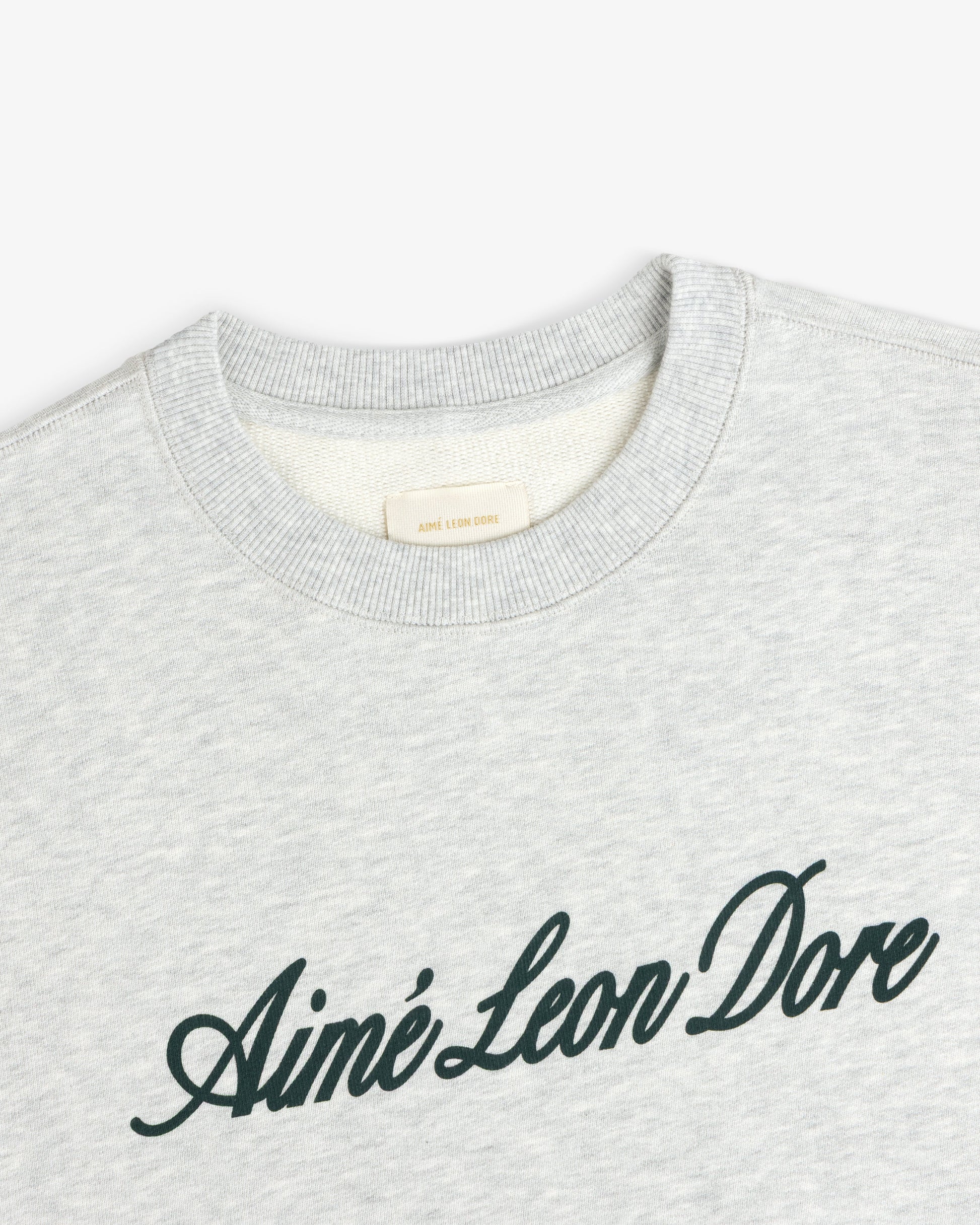 Vintage Script Crewneck Sweatshirt - Aimé Leon Dore Clothing