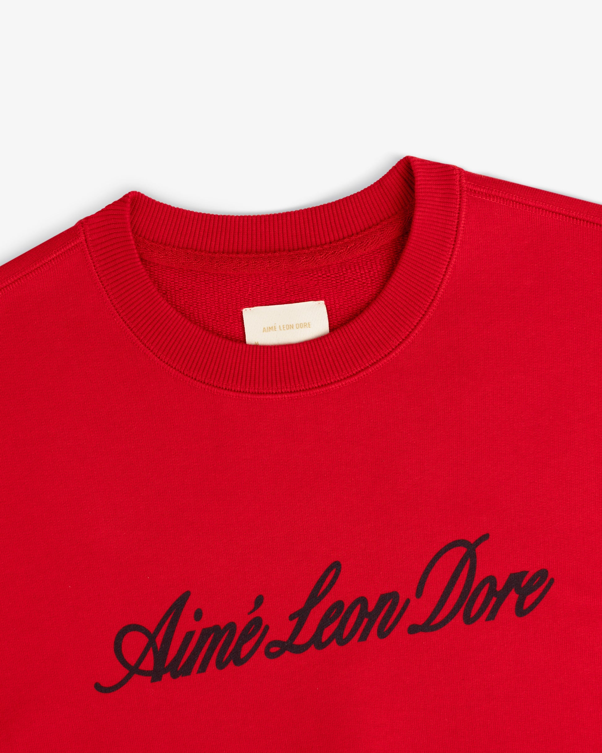 Vintage Script Crewneck Sweatshirt - Aimé Leon Dore Clothing