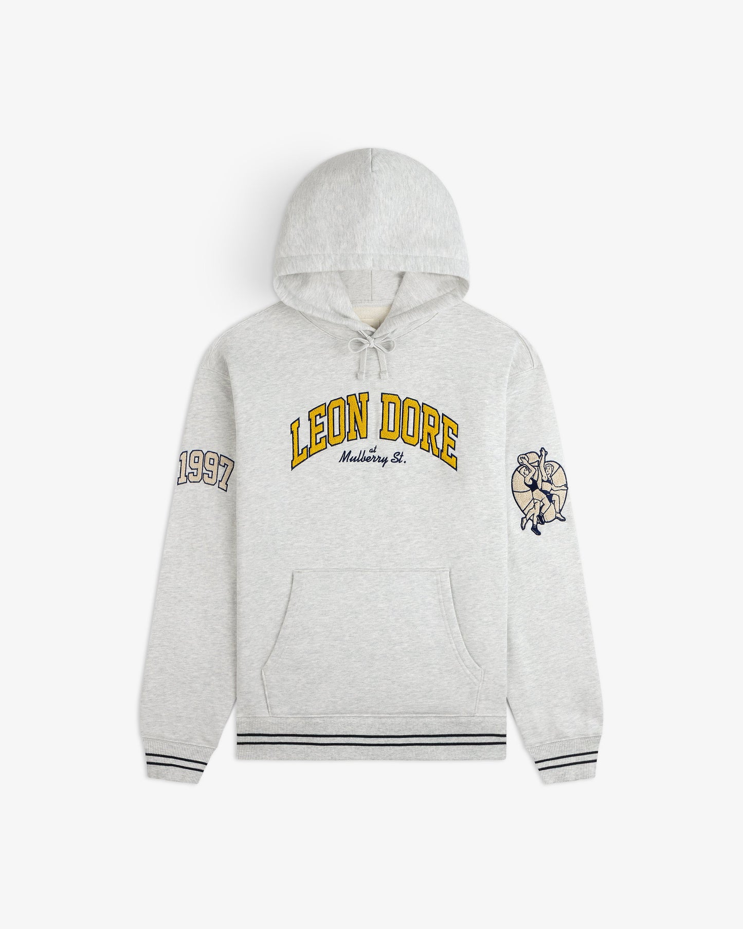 Mulberry Letterman Hoodie - Aimé Leon Dore Clothing