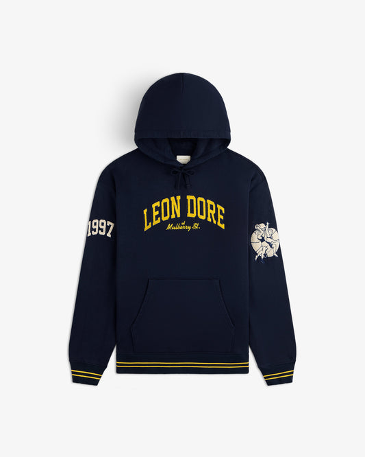 Mulberry Letterman Hoodie - Aimé Leon Dore Clothing