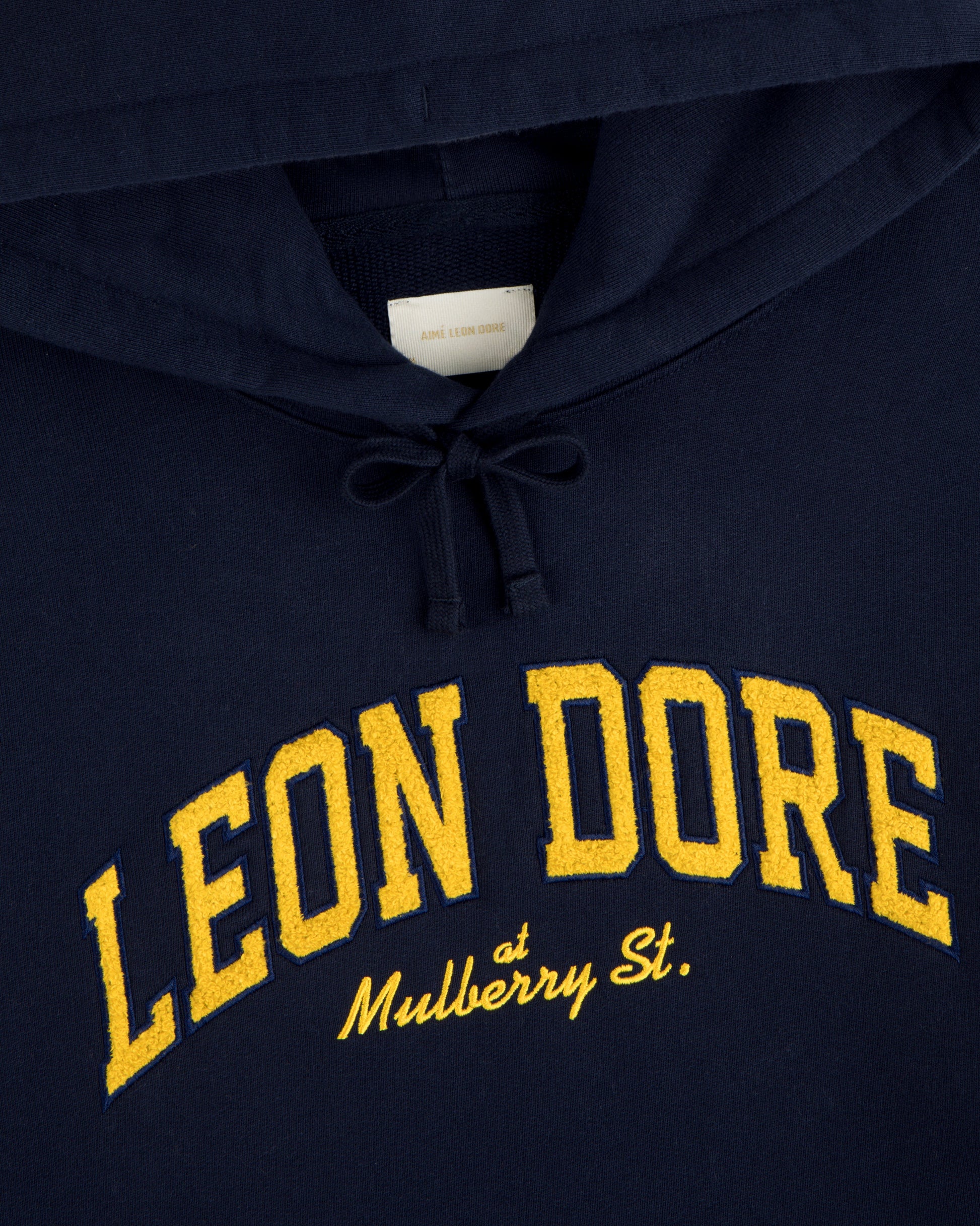 Mulberry Letterman Hoodie - Aimé Leon Dore Clothing