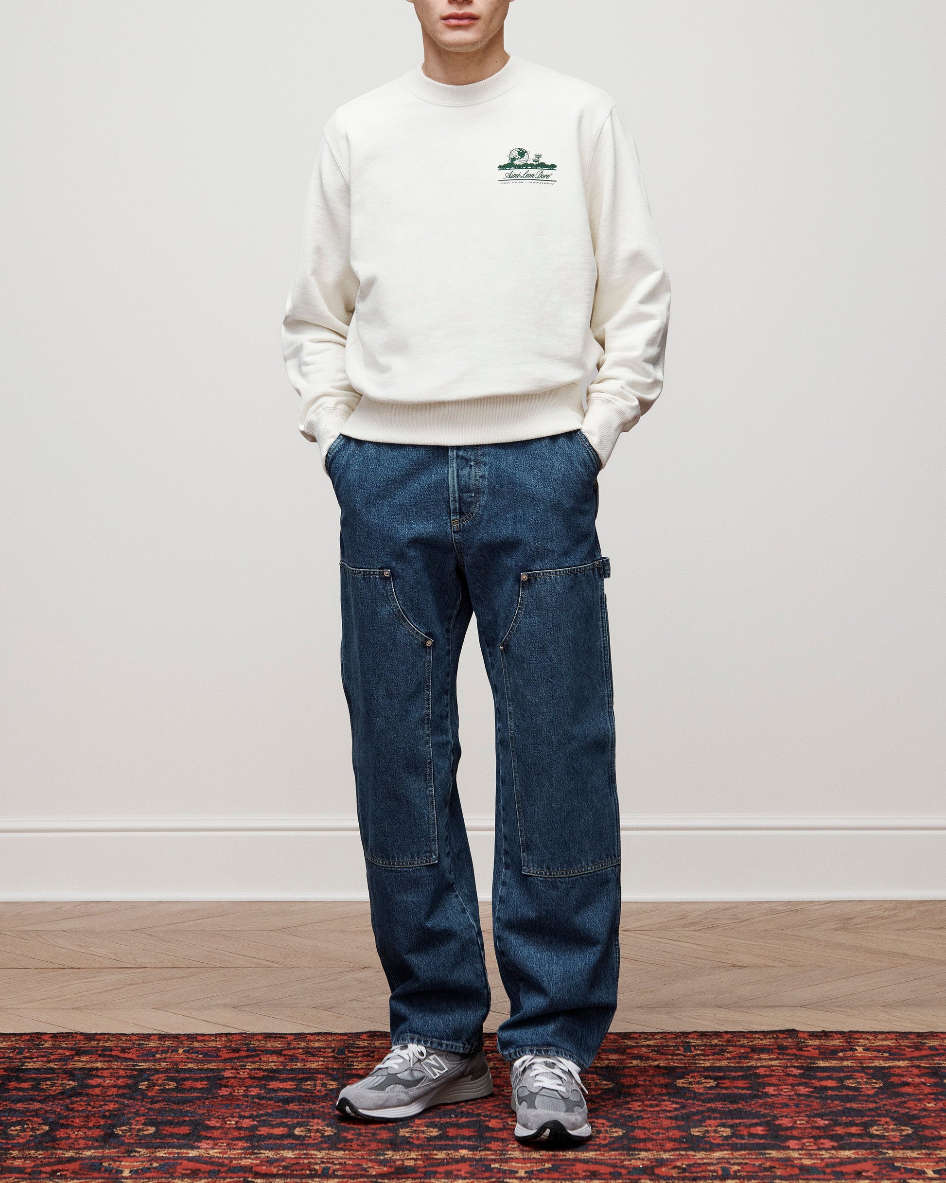 Unisphere Crewneck Sweatshirt - Aimé Leon Dore Clothing
