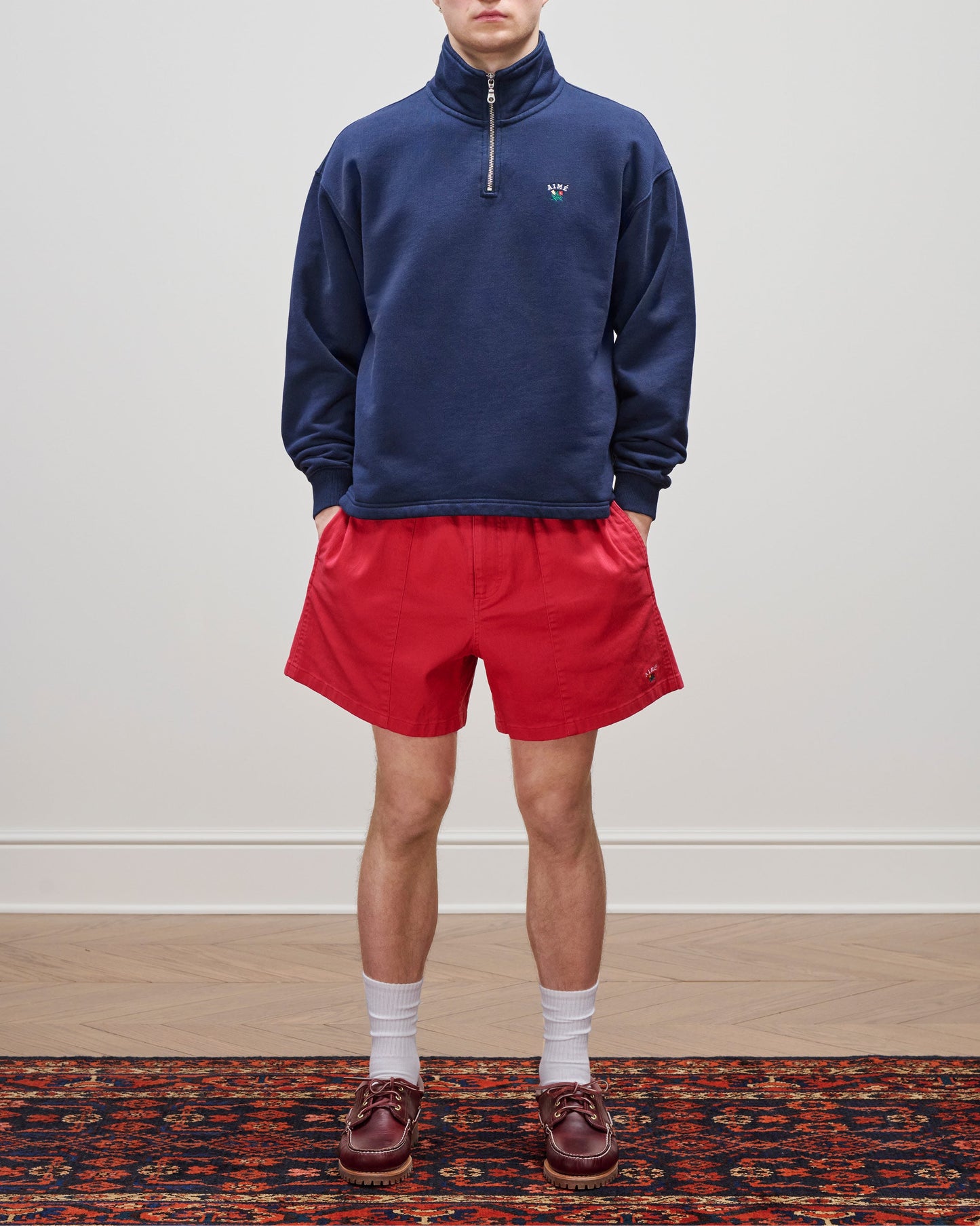 Crest Quarter Zip Pullover - Aimé Leon Dore Clothing