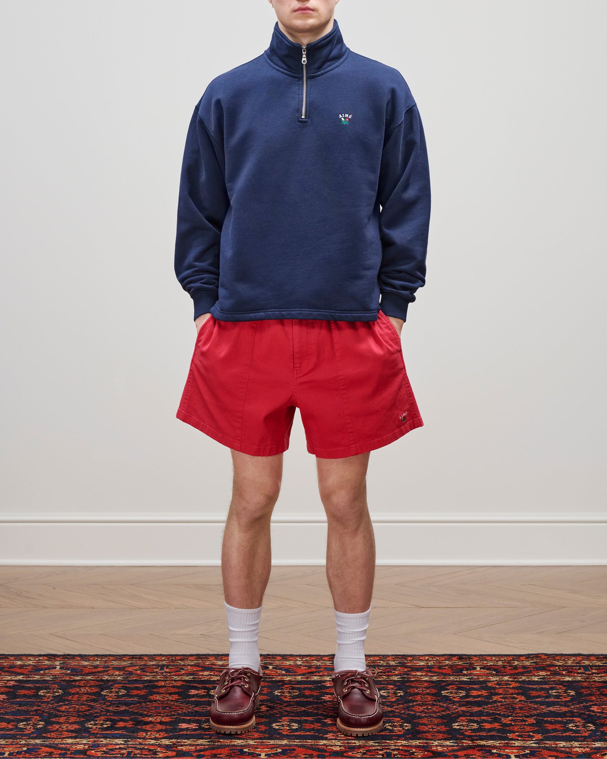 Crest Quarter Zip Pullover - Aimé Leon Dore Clothing