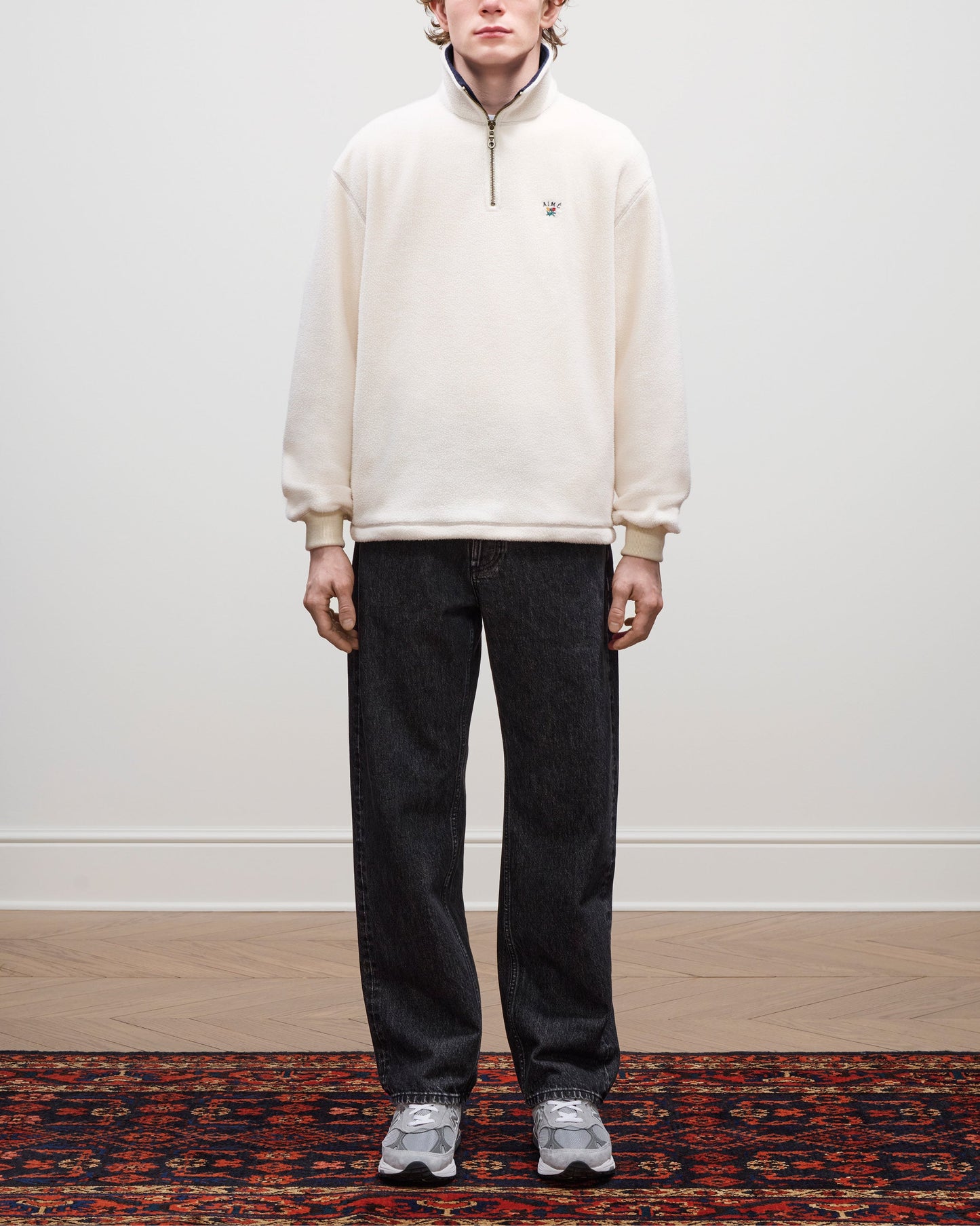 Crest Quarter-Zip Fleece Pullover - Aimé Leon Dore Clothing